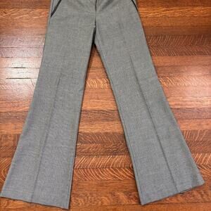 Bebe Gray Dress Pants with Black Trim Women’s Career Office Slacks
